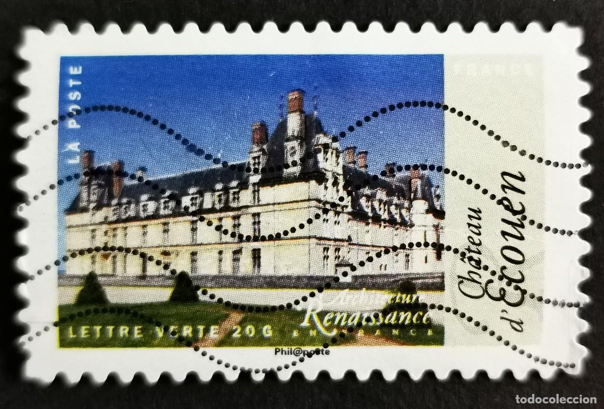 Briefmarken: Sello Francia 2015, Arquitectura renacentista: Castillo de &Eacute;couen, Sin Valor Facial Michel: FR 6105