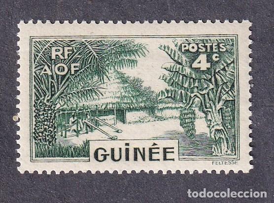 Sellos: colonies fran&ccedil;aises GUINEEE Yvert n&deg; 127 ** les Mabo tisserands du Fouta Djalon