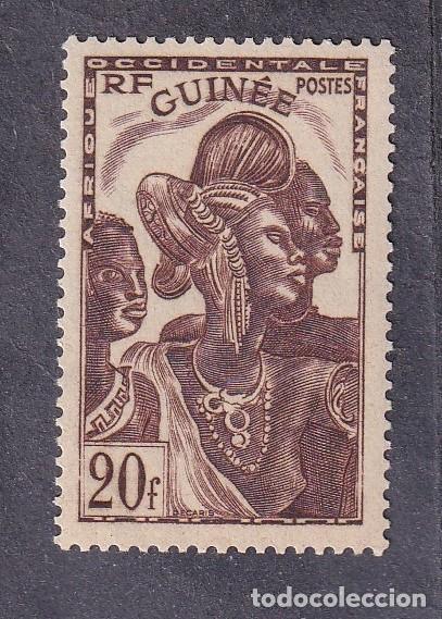 Sellos: colonies fran&ccedil;aises GUINEEE Yvert n&deg; 146 *