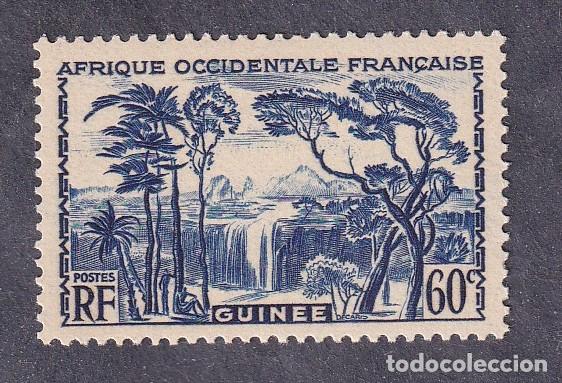 Sellos: colonies fran&ccedil;aises GUINEEE Yvert n&deg; 160 **