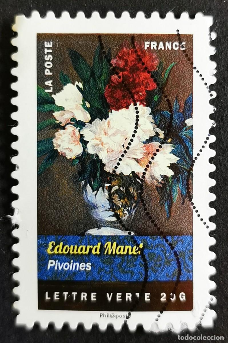 Sellos: Sello Francia 2015, Peon&iacute;as de &Eacute;douard Manet, Sin Valor Facial Michel: FR 6135