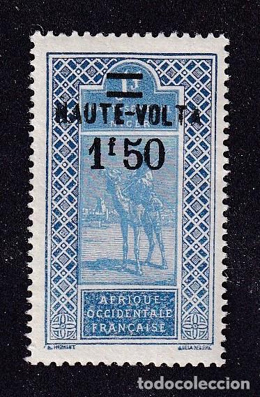 Sellos: colonies fran&ccedil;aises HAUTE-VOLTA Yvert n&deg; 37 *