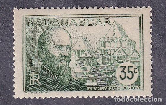 Sellos: colonies fran&ccedil;aises MADAGASCAR Yvert n&deg; 199 * Jean Laborde