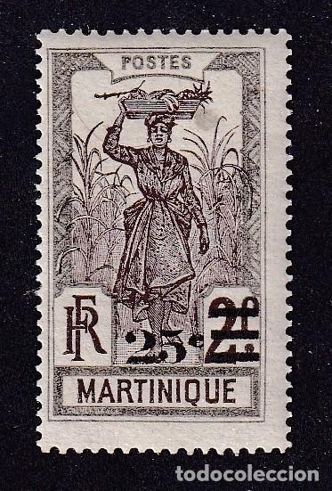 Sellos: colonies fran&ccedil;aises MARTINIQUE Yvert n&deg; 112 **