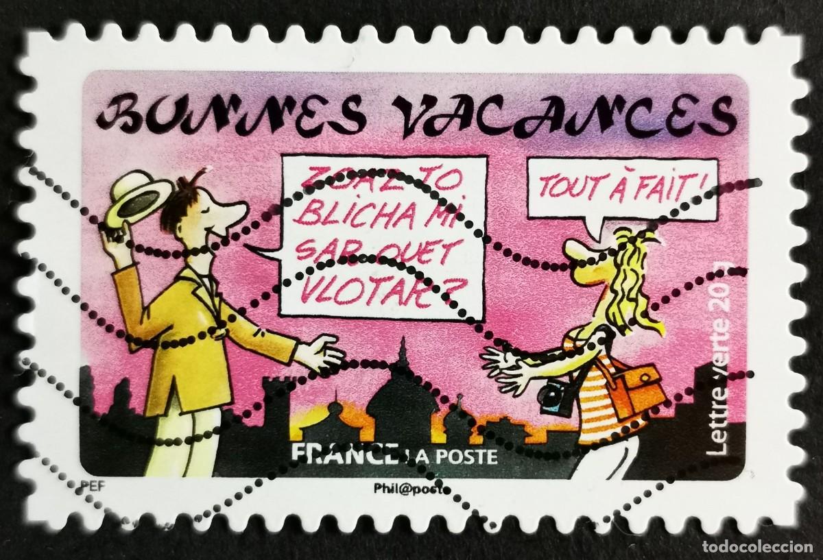 Sellos: Sello Francia 2015, Vacaciones 2015: en el extranjero, Sin Valor Facial Michel: FR 6172