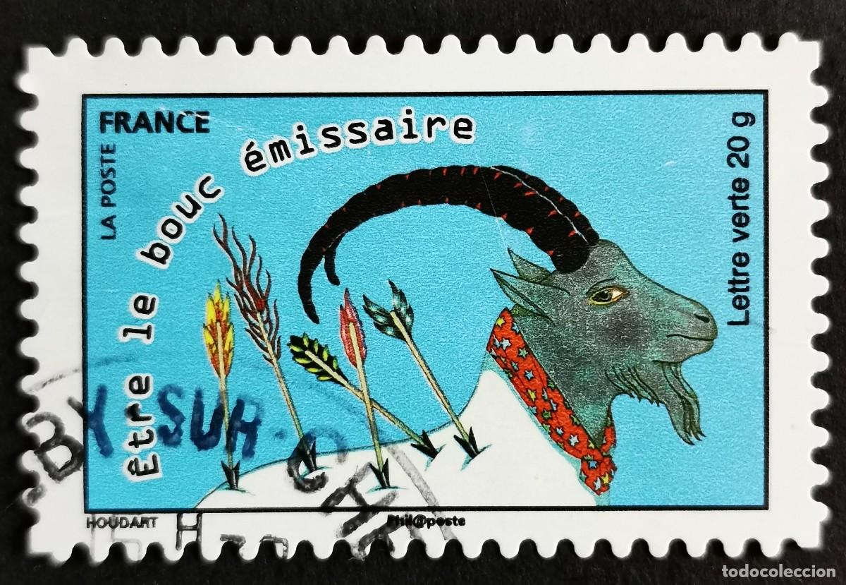 Sellos: Sello Francia 2015, S&eacute; el chivo expiatorio, Sin Valor Facial Michel: FR 6198