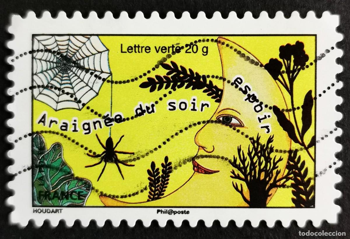 Sellos: Sello Francia 2015, La noche de las ara&ntilde;as da esperanza, Sin Valor Facial Michel: FR 6200