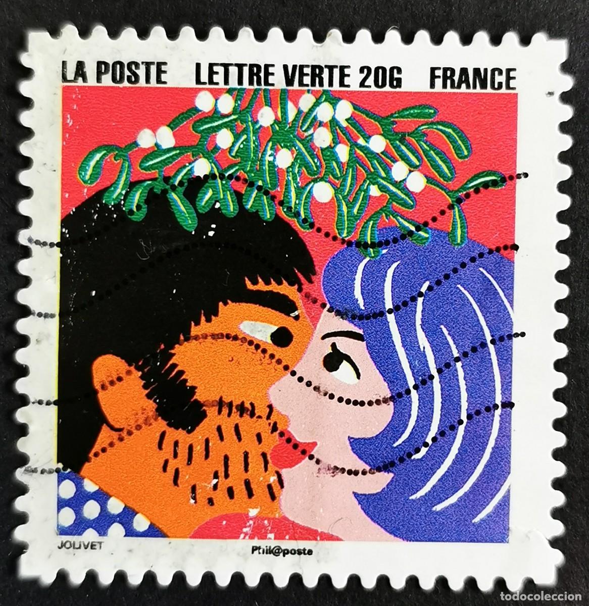 Sellos: Sello Francia 2015, Feliz A&ntilde;o Nuevo, sello 1, Sin Valor Facial Michel: FR 6281
