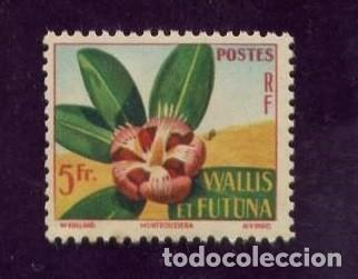 Sellos: colonies fran&ccedil;aises WALLIS ET FUTUNA Yvert n&deg; 159 fleur montrouziera