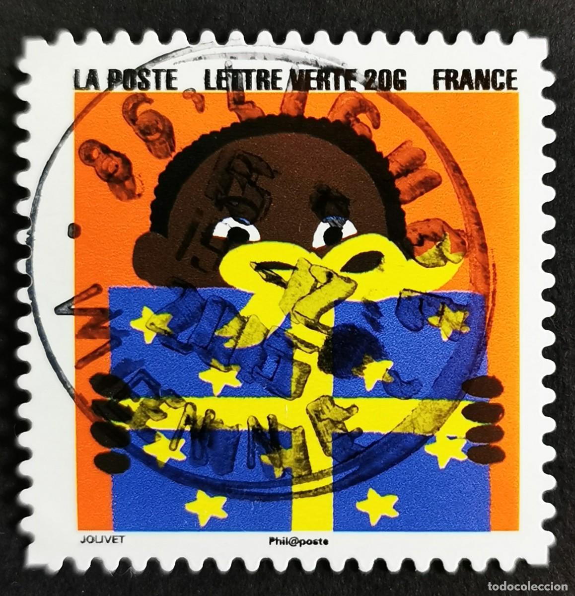 Sellos: Sello Francia 2015, Feliz A&ntilde;o Nuevo, sello 10, Sin Valor Facial Michel: FR 6286