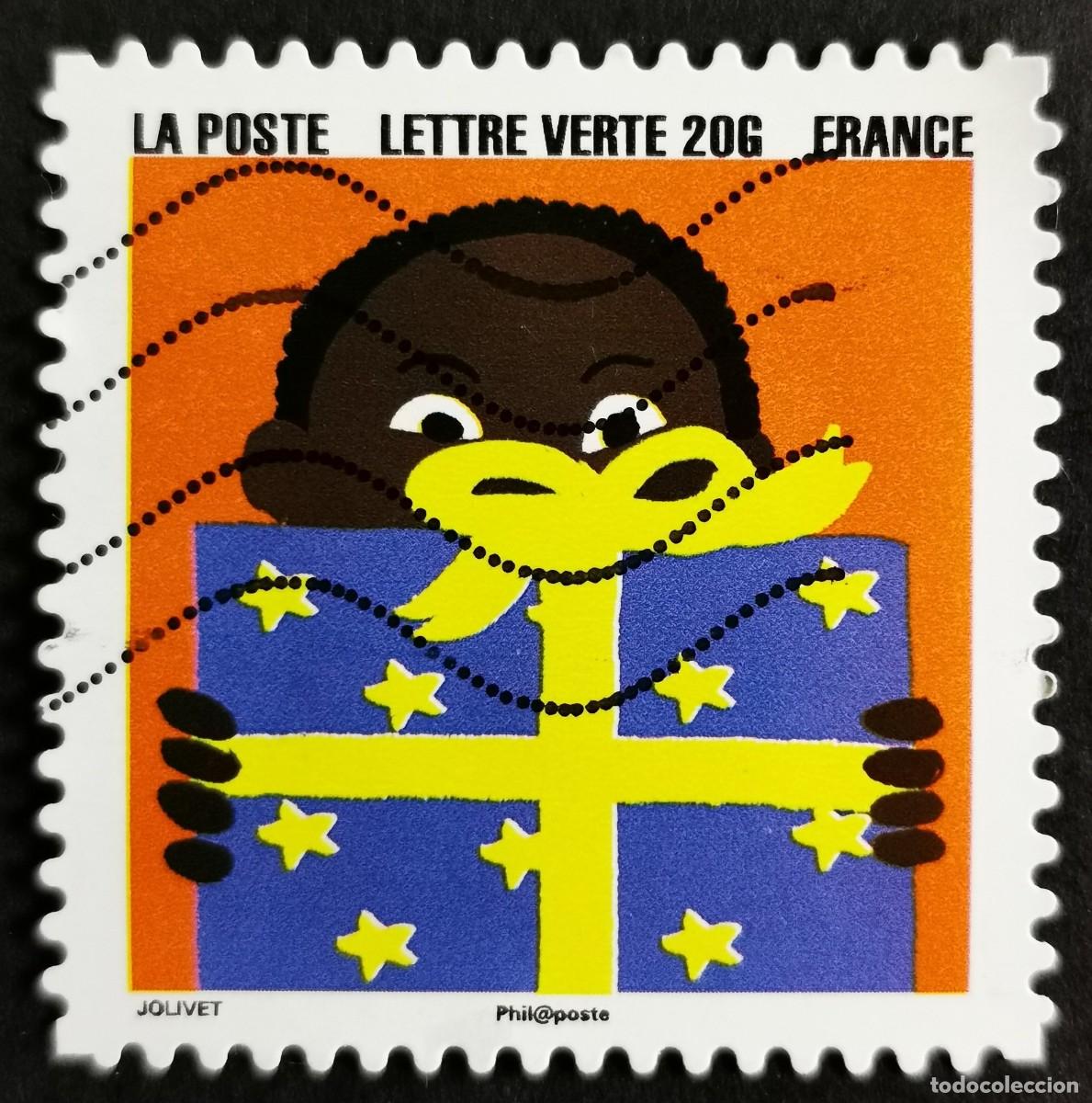 Sellos: Sello Francia 2015, Feliz A&ntilde;o Nuevo, sello 10, Sin Valor Facial Michel: FR 6286