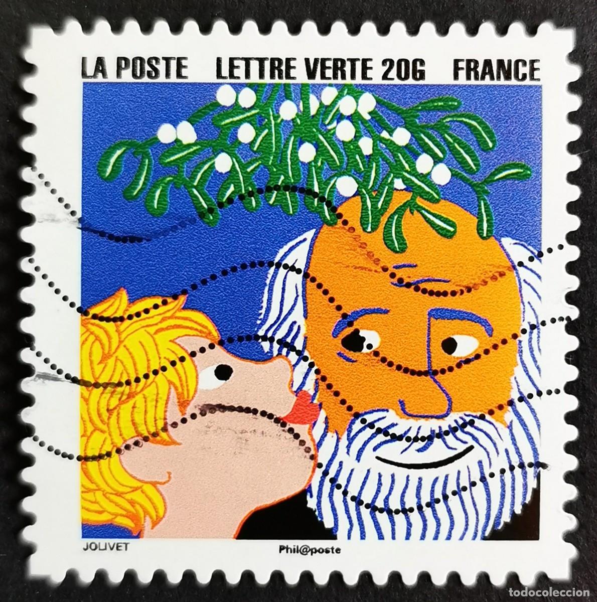 Sellos: Sello Francia 2015, Feliz A&ntilde;o Nuevo, sello 12, Sin Valor Facial Michel: FR 6292