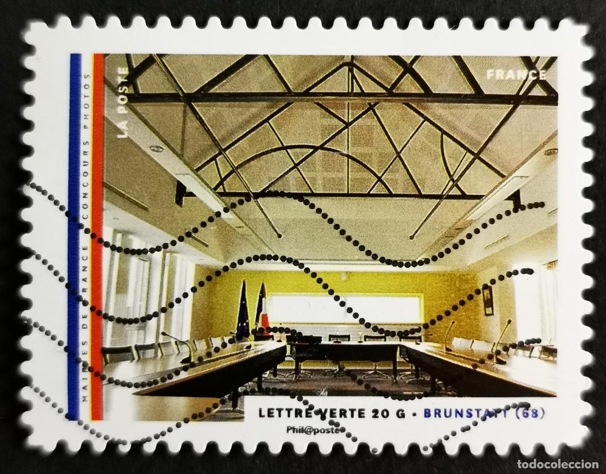 Sellos: Sello Francia 2015, Ayuntamientos en Francia: Brunstatt (68) , Sin Valor Facial Michel: FR 6323
