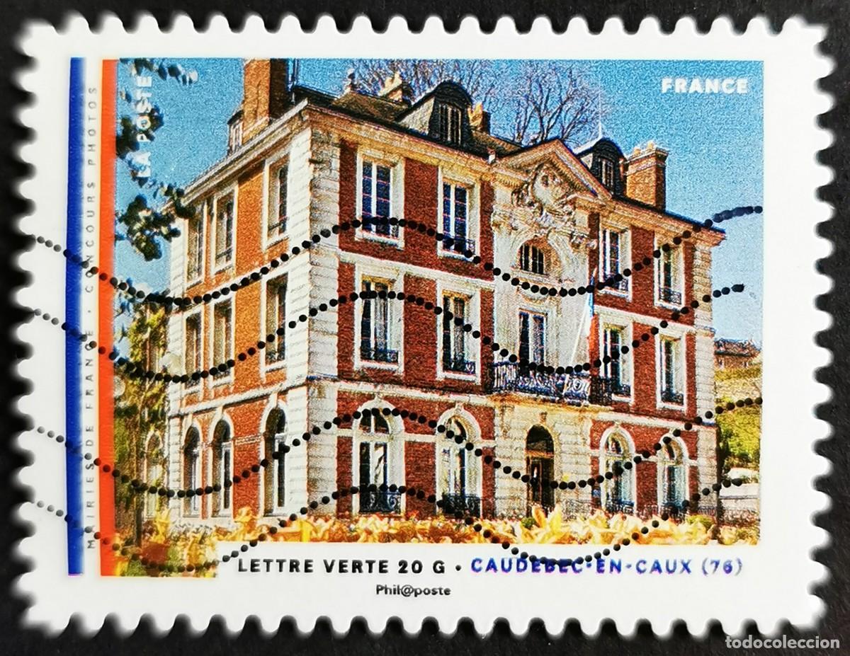 Sellos: Sello Francia 2015, Ayuntamientos en Francia: Caudebec-en-Caux (76, Sin Valor Facial Michel: FR 6328
