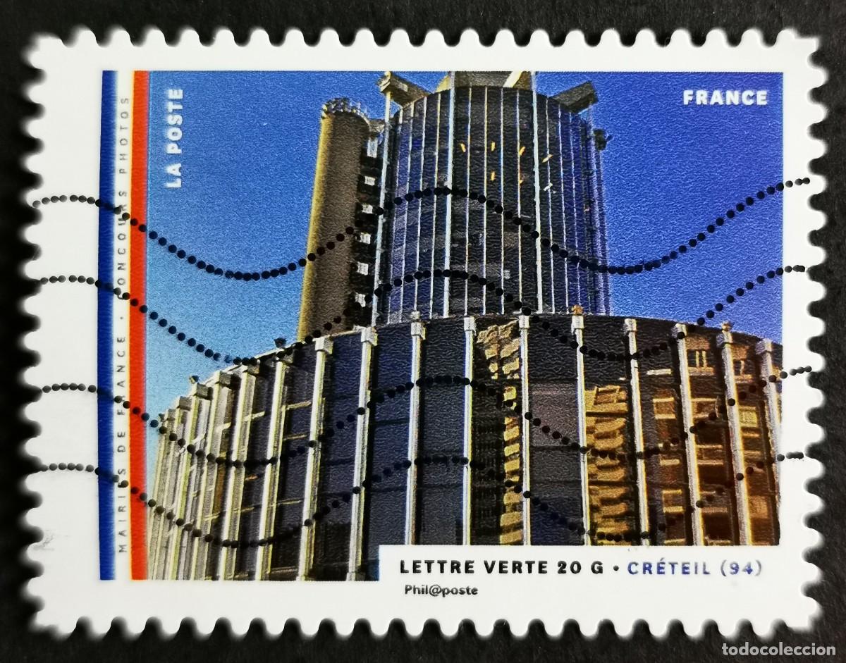 Sellos: Sello Francia 2015, Ayuntamientos en Francia: Cr&eacute;teil (94), Sin Valor Facial Michel: FR 6331