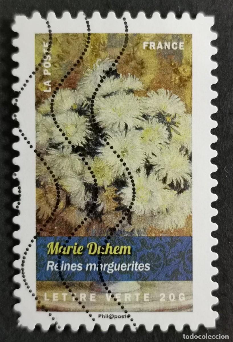 Sellos: Sello Francia 2015, Reinas de las margaritas, de Marie Duhem, Sin Valor Facial Michel: FR 6137