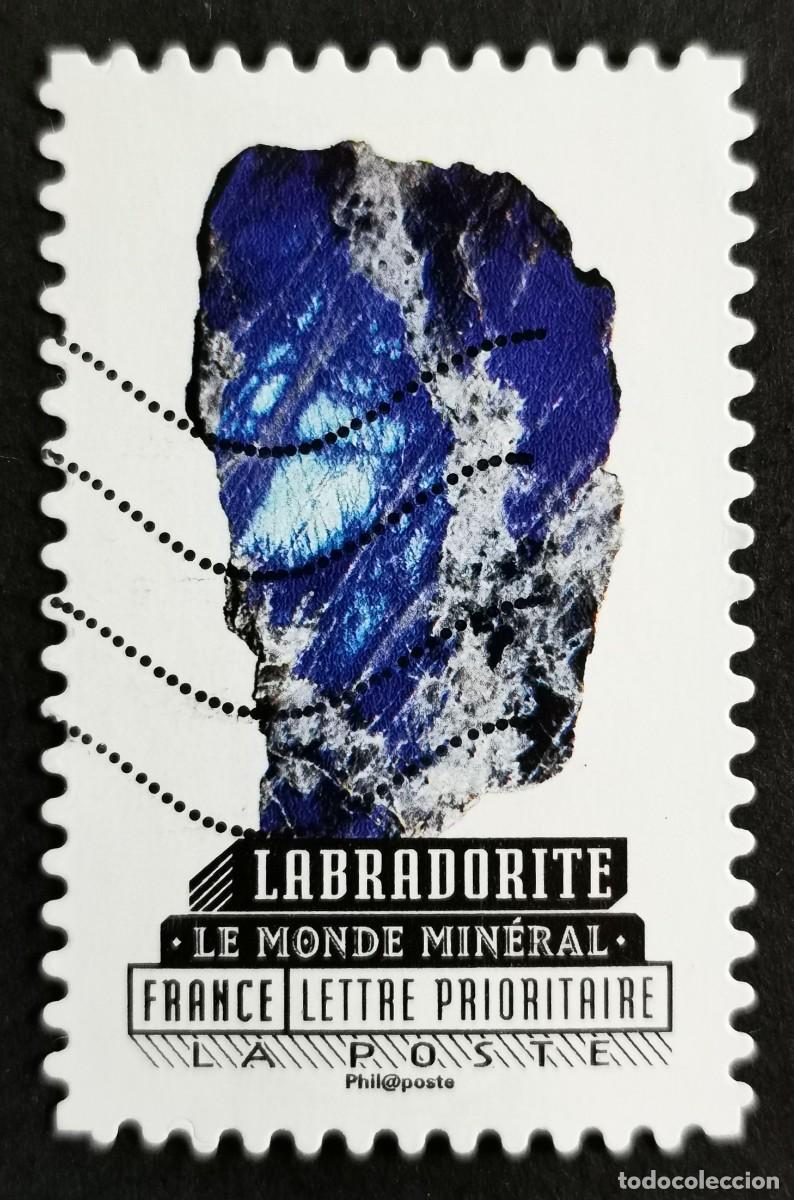 Sellos: Sello Francia 2016, El mundo mineral: Labradorita, Sin Valor Facial Michel: FR 6345