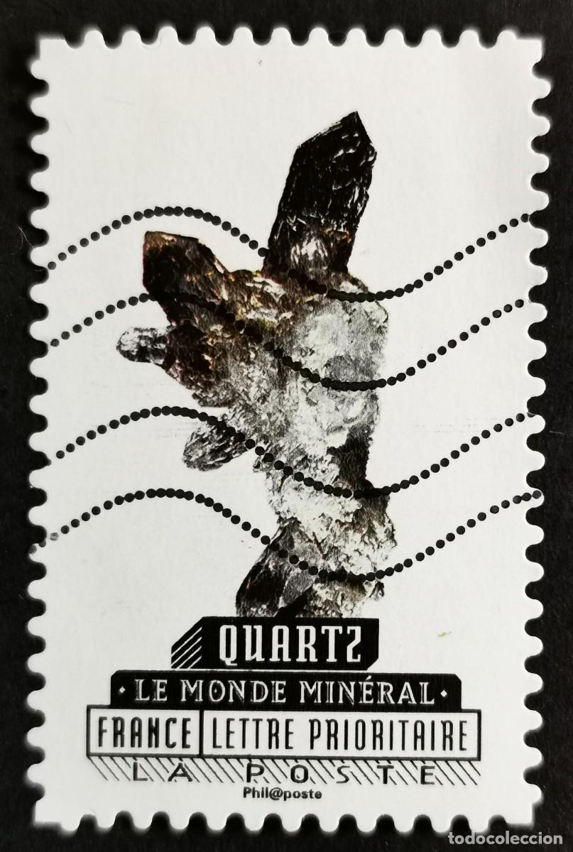 Sellos: Sello Francia 2016, El mundo mineral: Cuarzo, Sin Valor Facial Michel: FR 6349