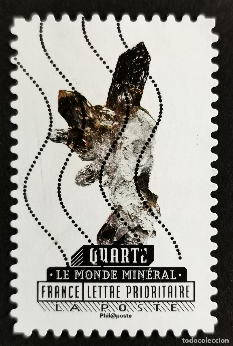 Sellos: Sello Francia 2016, El mundo mineral: Cuarzo, Sin Valor Facial Michel: FR 6349