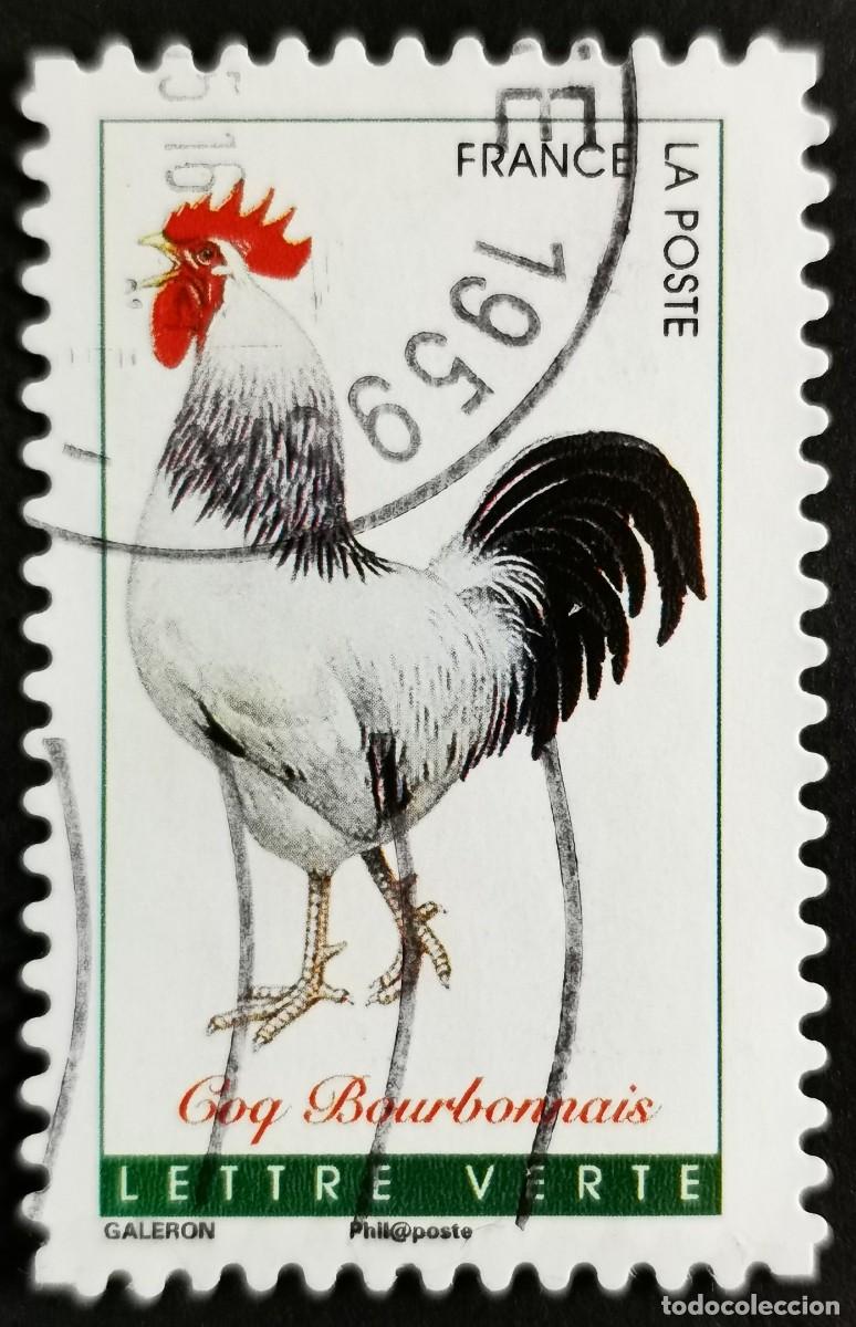 Sellos: Sello Francia 2016, Gallos franceses: Gallo Borbon&eacute;s, Sin Valor Facial Michel: FR 6396