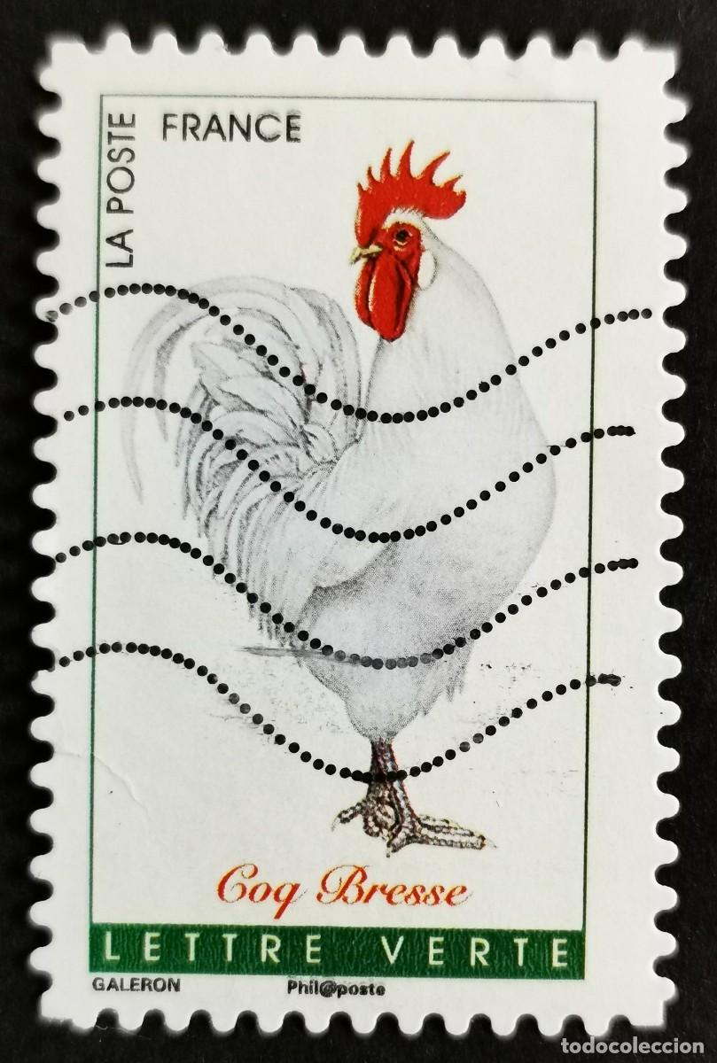 Sellos: Sello Francia 2016, Gallos franceses: Gallo de Bresse, Sin Valor Facial Michel: FR 6402