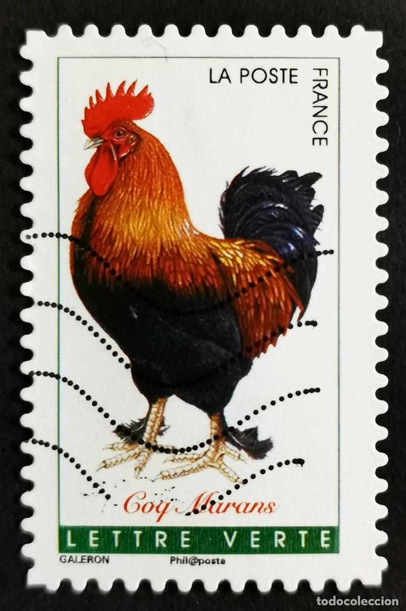 Sellos: Sello Francia 2016, Gallos franceses: Gallo de Marans, Sin Valor Facial Michel: FR 6404