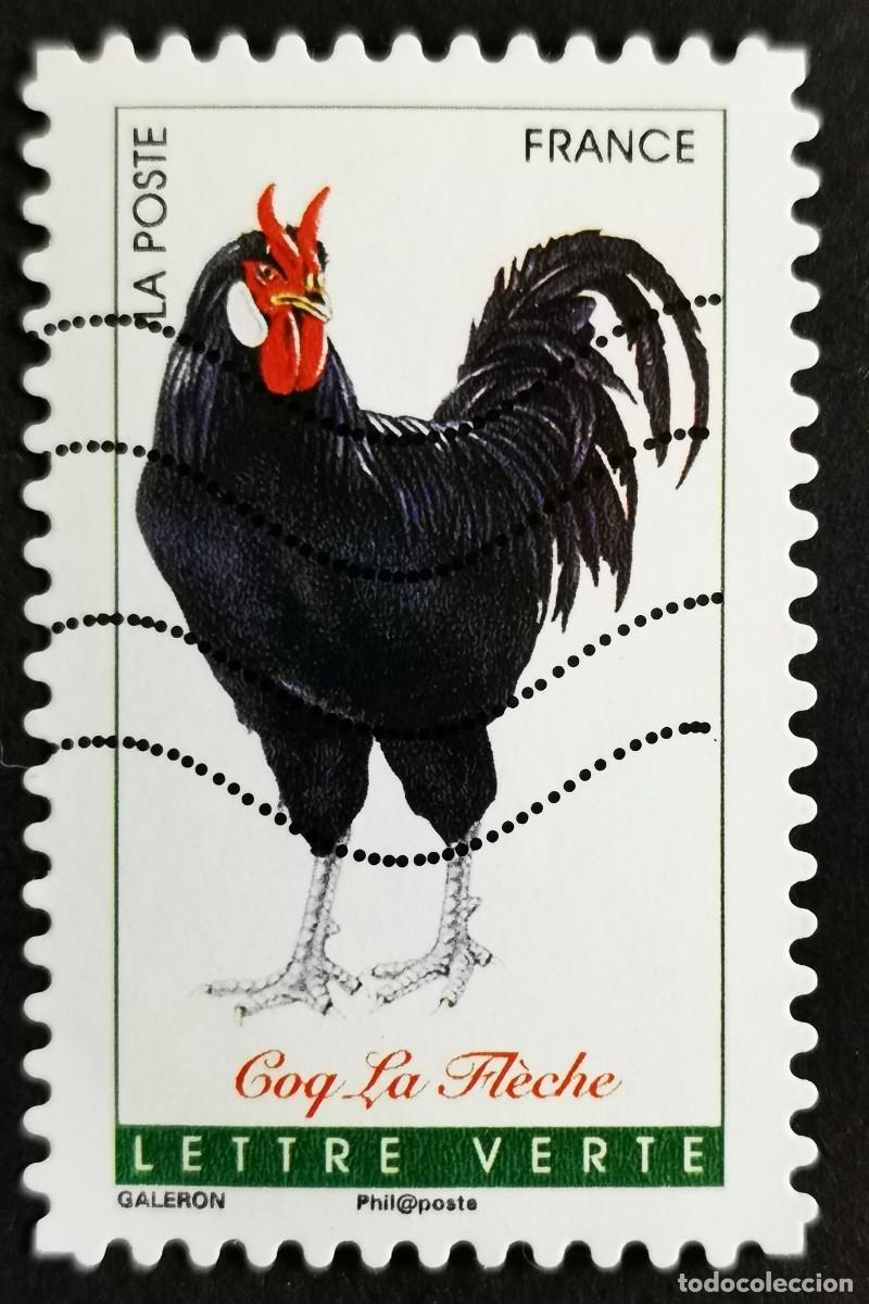 Sellos: Sello Francia 2016, Gallos franceses: Gallo de La Fleche, Sin Valor Facial Michel: FR 6406
