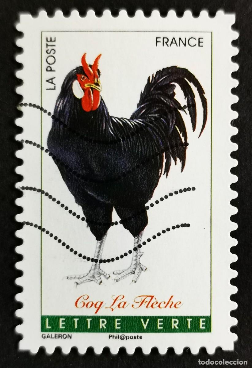 Sellos: Sello Francia 2016, Gallos franceses: Gallo de La Fleche, Sin Valor Facial Michel: FR 6406