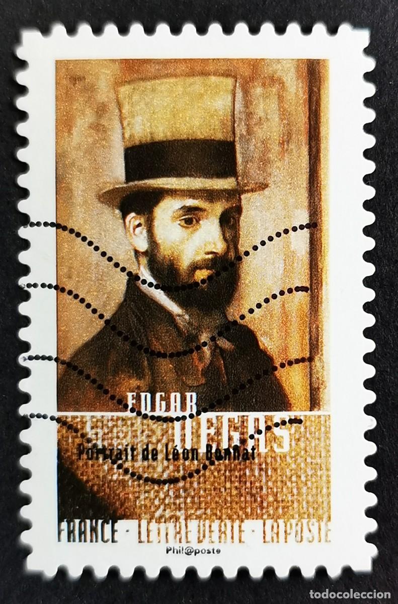 Sellos: Sello Francia 2016, Edgar Degas: Retrato de L&eacute;on Bonnat, Sin Valor Facial Michel: FR 6420