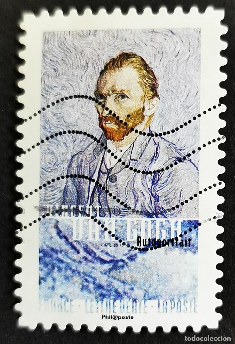 Sellos: Sello Francia 2016, Autorretrato&rdquo; (Vincent van Gogh), Sin Valor Facial Michel: FR 6423