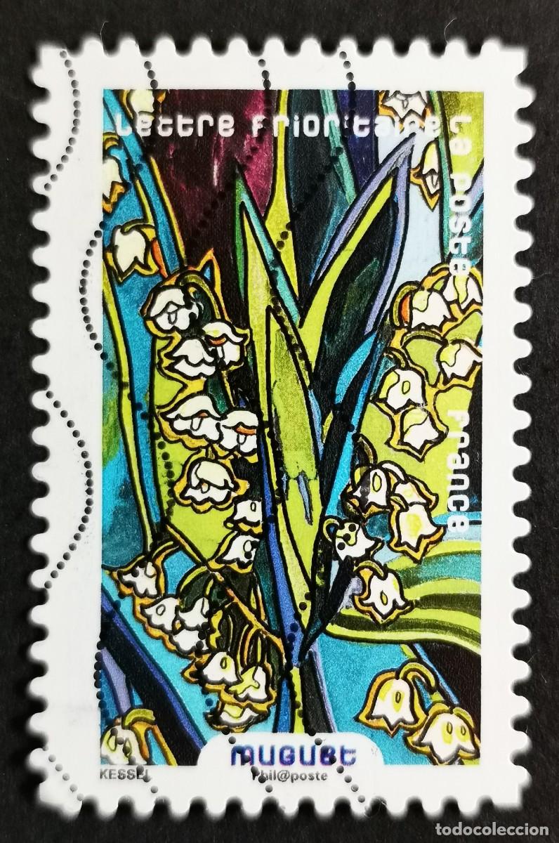Sellos: Sello Francia 2016, Flores en abundancia: Lirio de los valles, Sin Valor Facial Michel: FR 6502