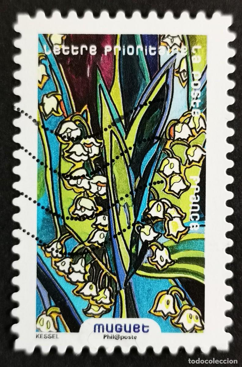 Sellos: Sello Francia 2016, Flores en abundancia: Lirio de los valles, Sin Valor Facial Michel: FR 6502