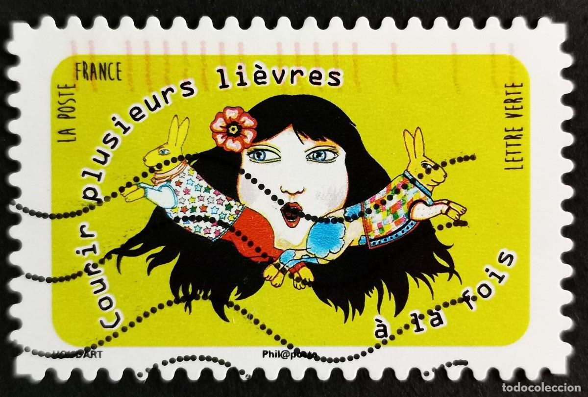 Sellos: Sello Francia 2016, Proverbios animales: Ejecutar varias cosas, Sin Valor Facial Michel: FR 6513