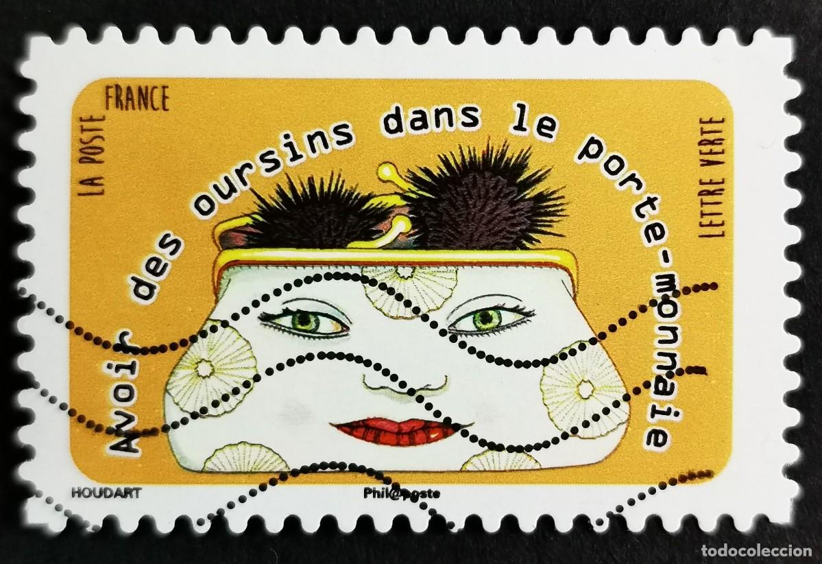 Sellos: Sello Francia 2016, Proverbios animales: Tener ni&ntilde;os en la cartera, Sin Valor Facial Michel: FR 6515