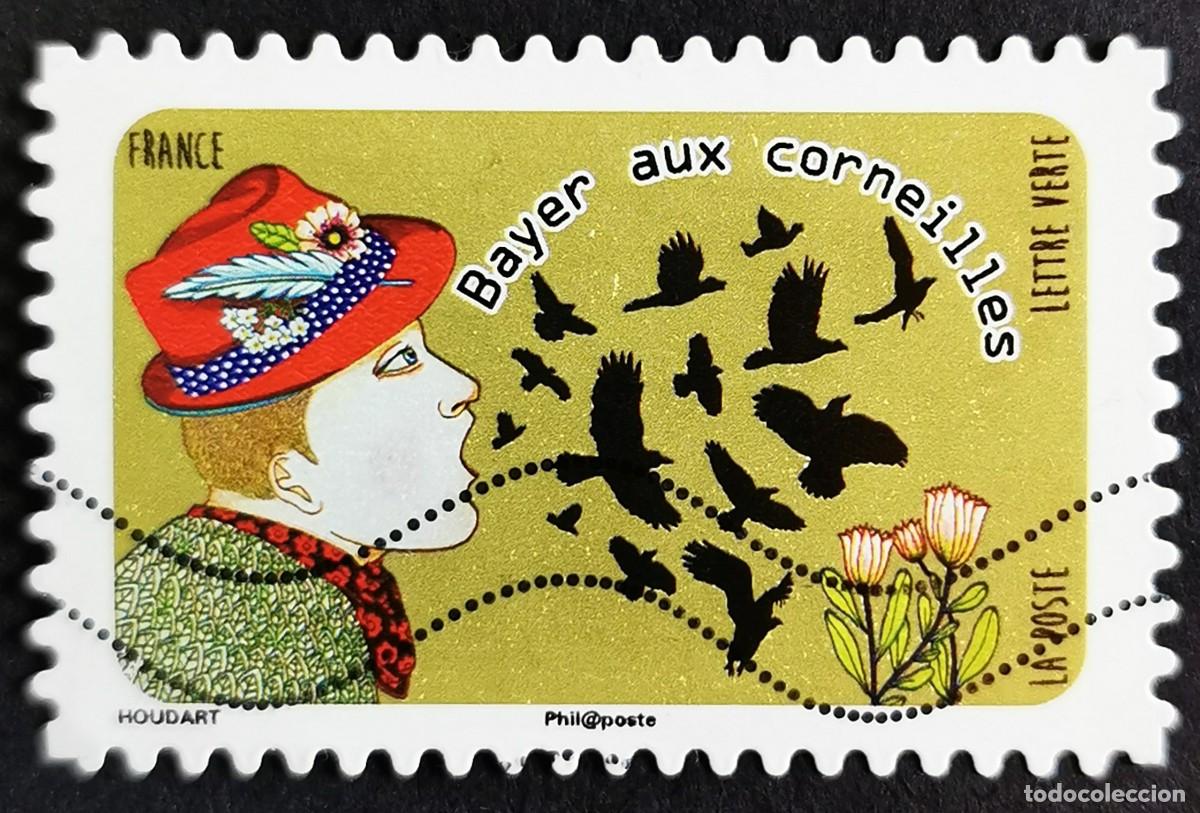 Sellos: Sello Francia 2016, Proverbios animales: Bostezar ante los cuervos, Sin Valor Facial Michel: FR 6524