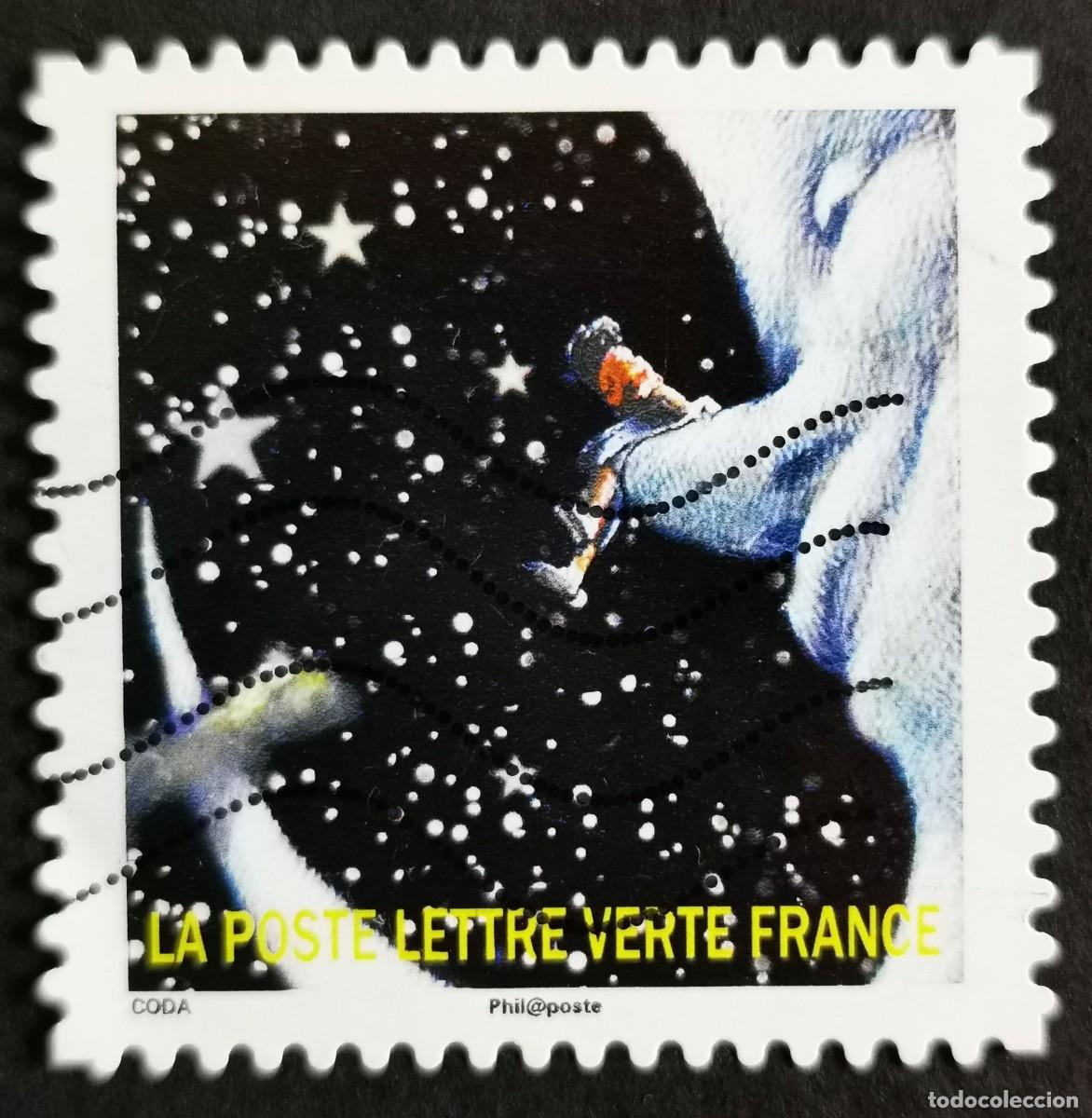 Sellos: Sello Francia 2016, Correspondencia planetaria: Ni&ntilde;o en nariz luna, Sin Valor Facial Michel: FR 6580