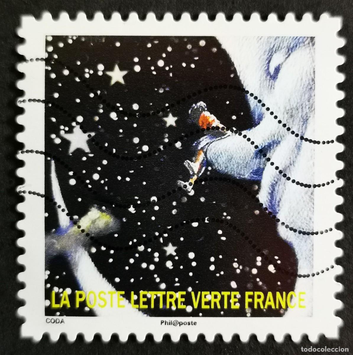 Sellos: Sello Francia 2016, Correspondencia planetaria: Ni&ntilde;o en nariz luna, Sin Valor Facial Michel: FR 6580