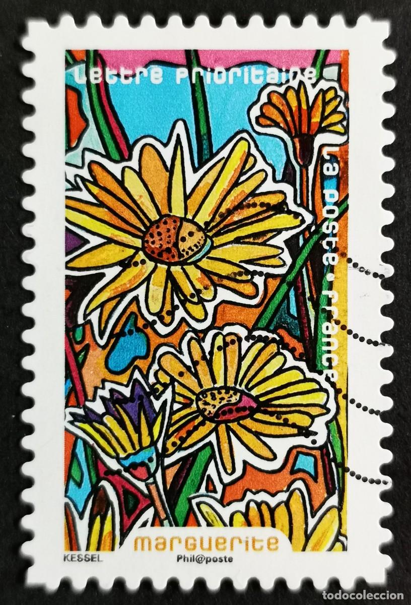 Sellos: Sello Francia 2016, Flores en abundancia: Margarita, Sin Valor Facial Michel: FR 6509