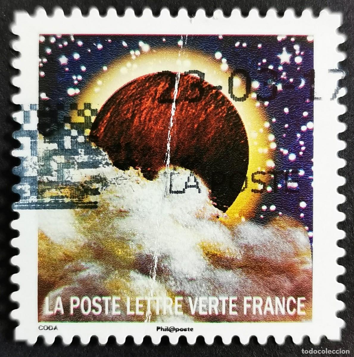 Sellos: Sello Francia 2016,Correspondencia planetaria: Eclipse, Sin Valor Facial Michel: FR 6585