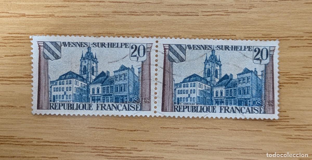 Sellos: Sellos usados Francia. Avesnes-Sur-Helpe