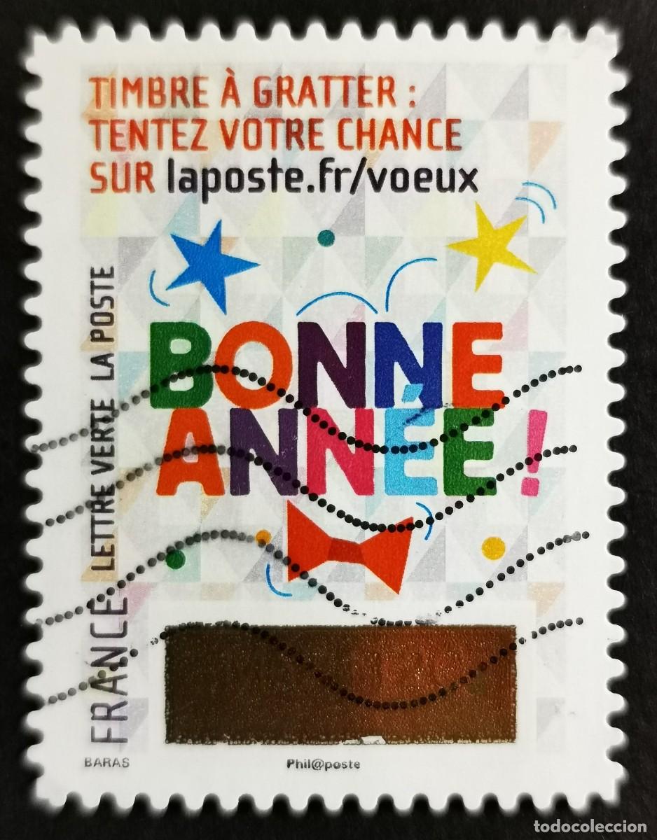 Sellos: Sello Francia 2016, Saludos. Amor, salud y felicidad., Sin Valor Facial Michel: FR 6630