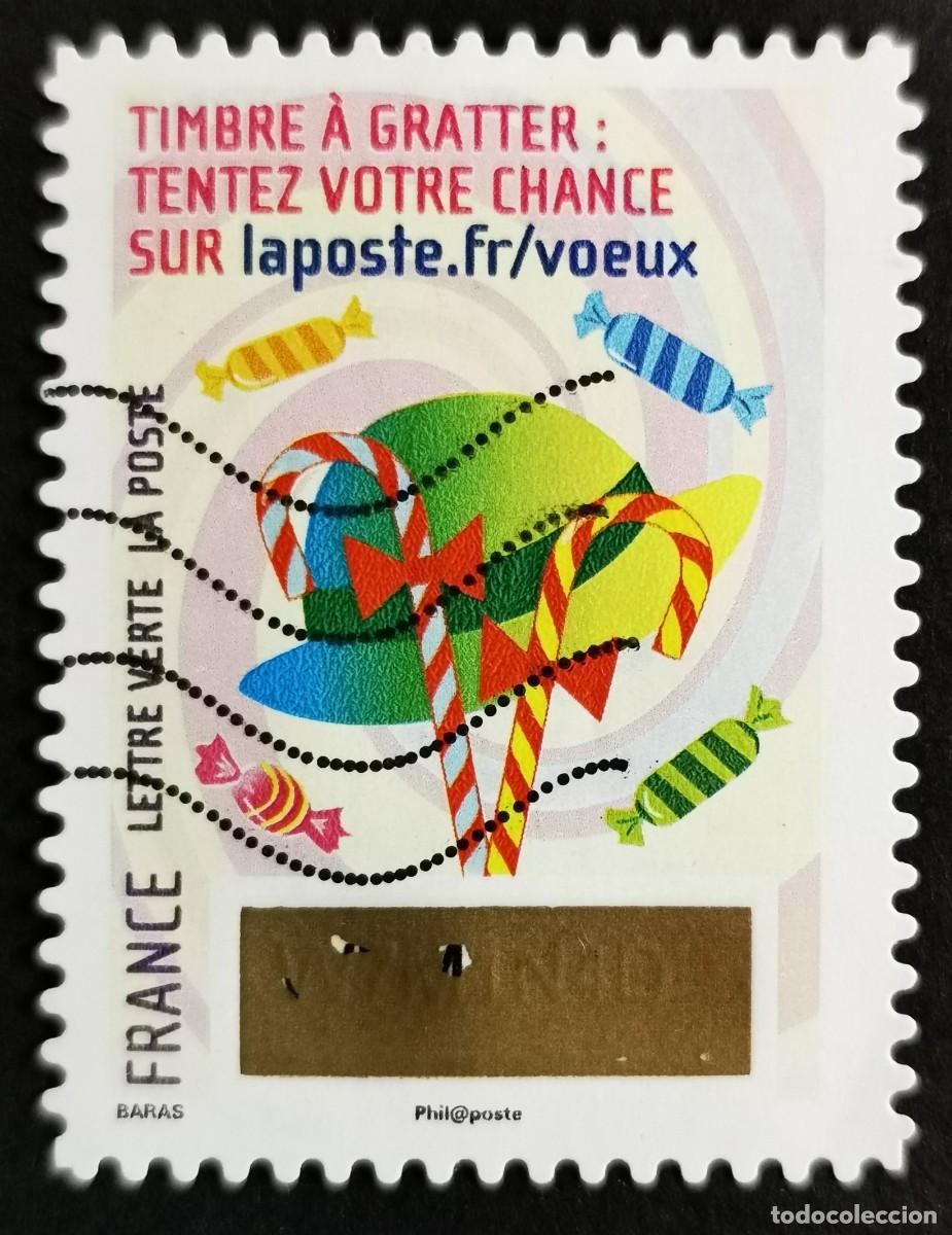 Sellos: Sello Francia 2016, Saludos. Amor, salud y felicidad., Sin Valor Facial Michel: FR 6631