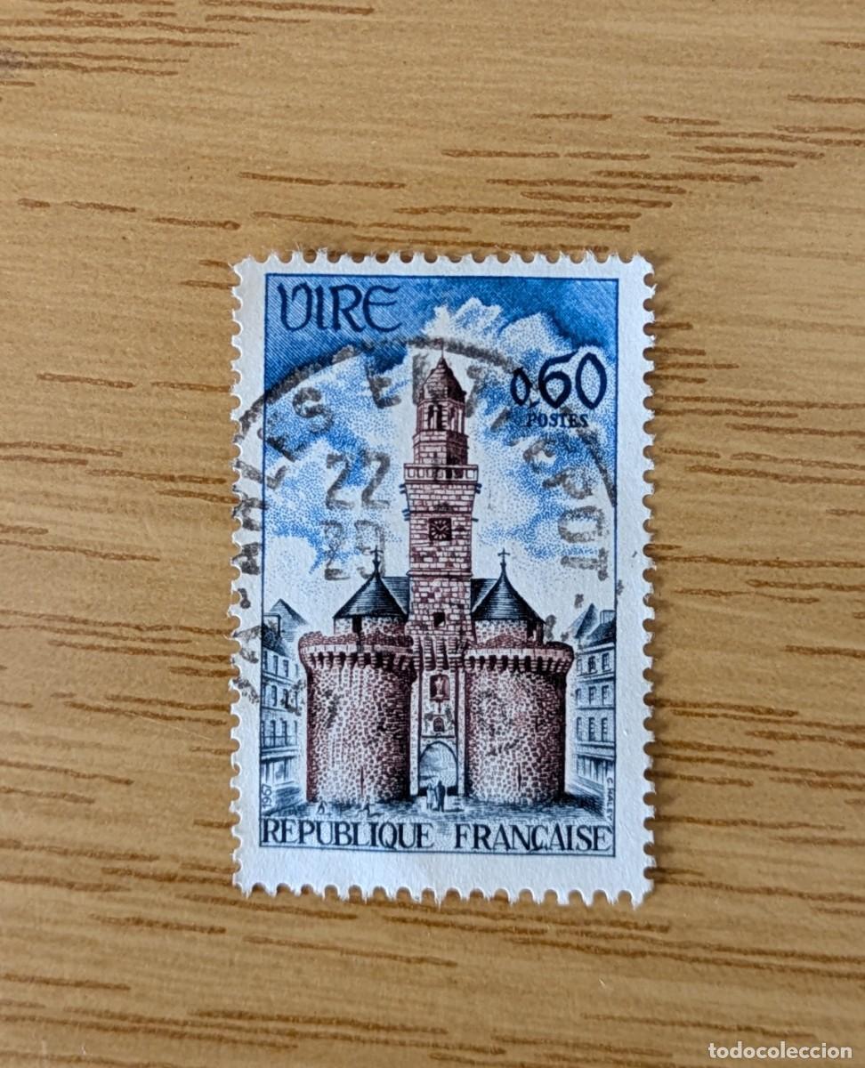Sellos: Sello usado de Francia. Vire