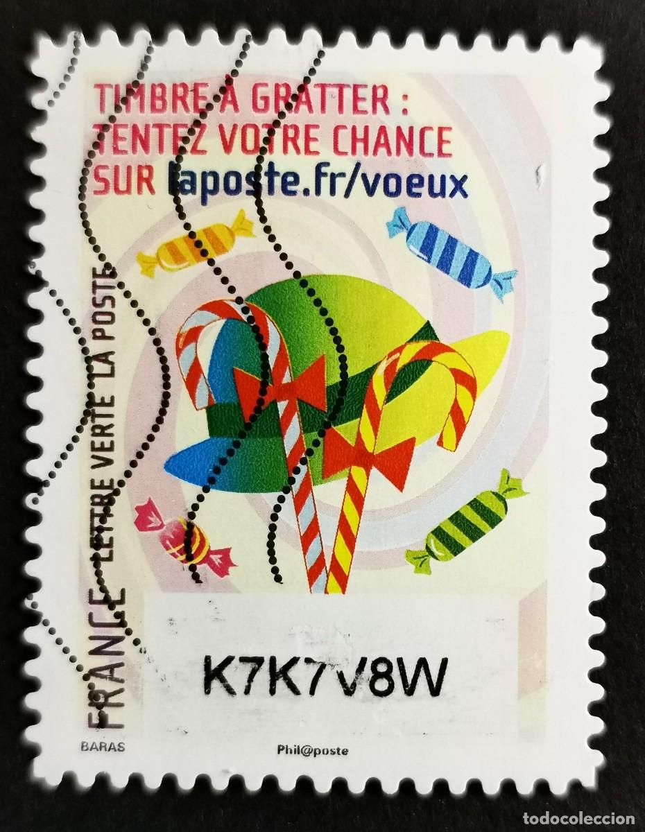 Sellos: Sello Francia 2016, Saludos. Amor, salud y felicidad., Sin Valor Facial Michel: FR 6631