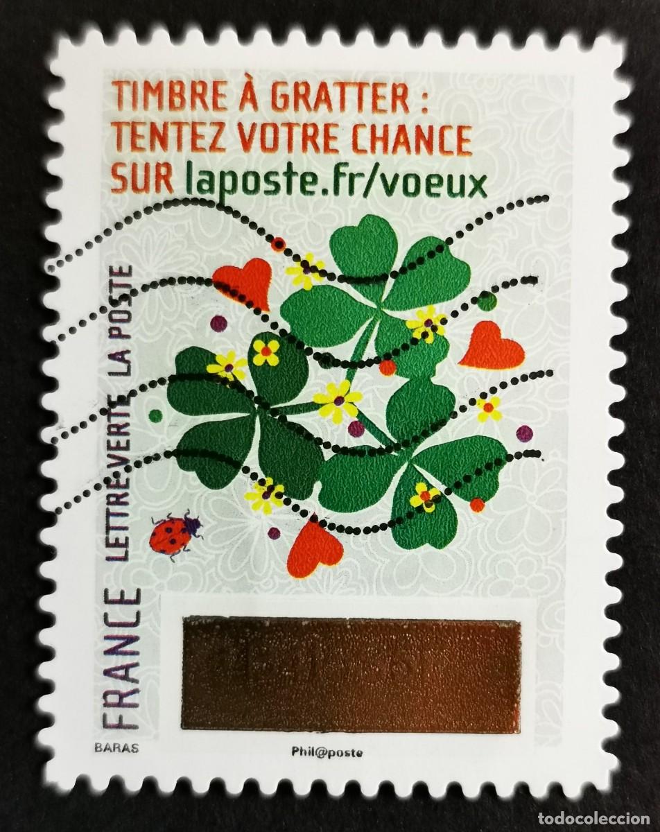 Sellos: Sello Francia 2016, Saludos. Amor, salud y felicidad., Sin Valor Facial Michel: FR 6633
