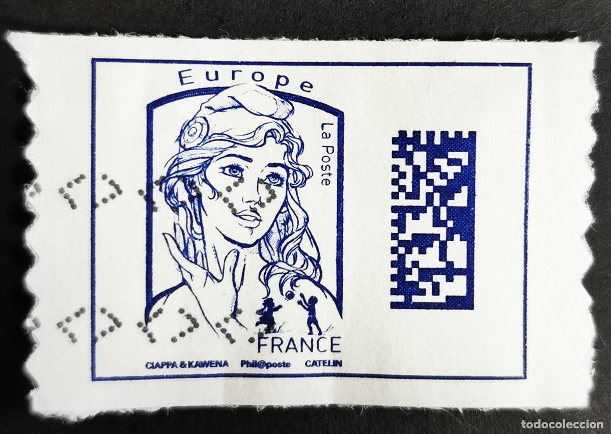 Stamps: Sello Francia 2016, Vidriera de la Sainte-Chapelle en Par&iacute;s, Sin Valor Facial Michel: FR 6636