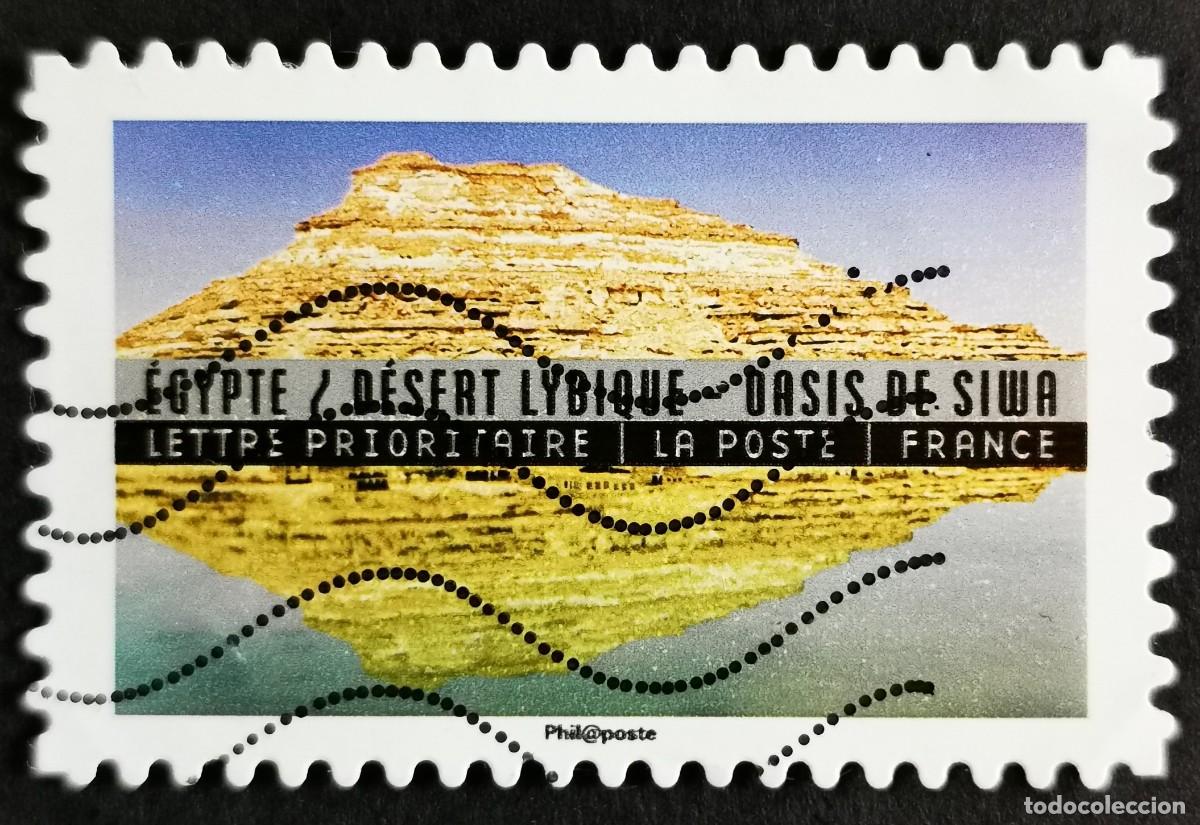 Stamps: Sello Francia 2017, Paisaje mundo: Oasis Siwa (desierto de Libia), Sin Valor Facial Michel: FR 6649