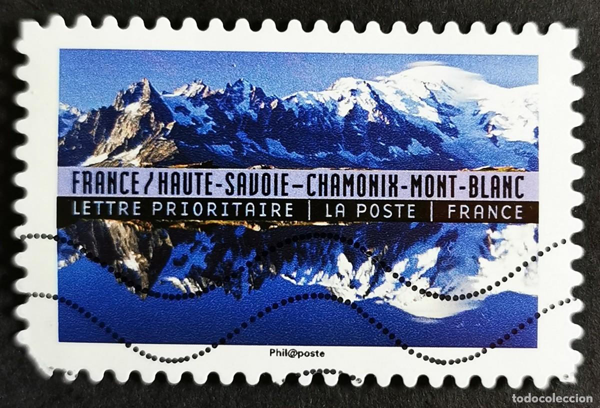 Stamps: Sello Francia 2017, Paisaje mundo: Mont Blanc (Francia), Sin Valor Facial Michel: FR 6650