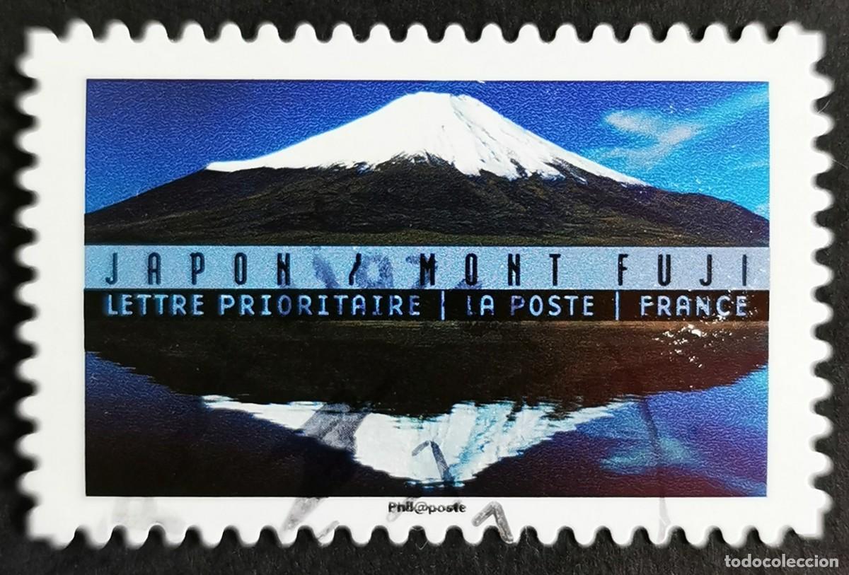 Sellos: Sello Francia 2017, Paisaje mundo: Monte Fuji (Jap&oacute;n), Sin Valor Facial Michel: FR 6654