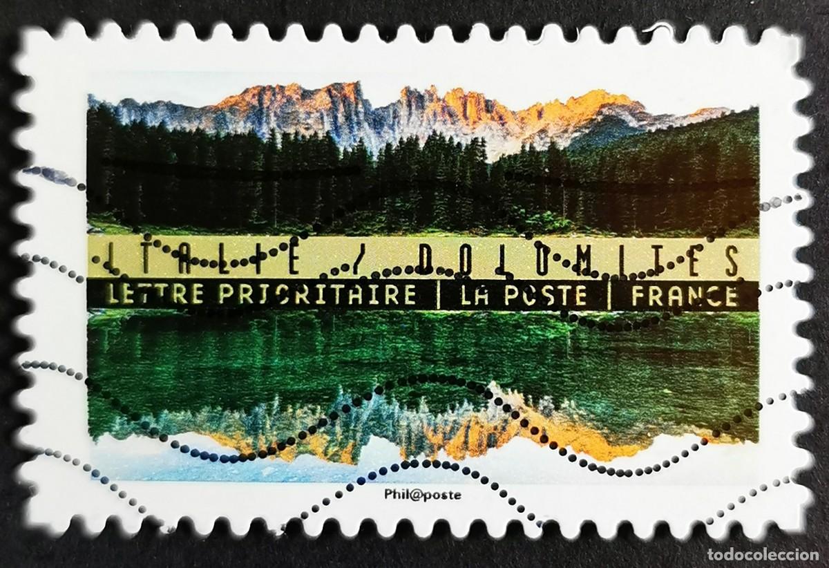 Stamps: Sello Francia 2017, Paisaje mundo: Dolomitas (Italia), Sin Valor Facial Michel: FR 6655